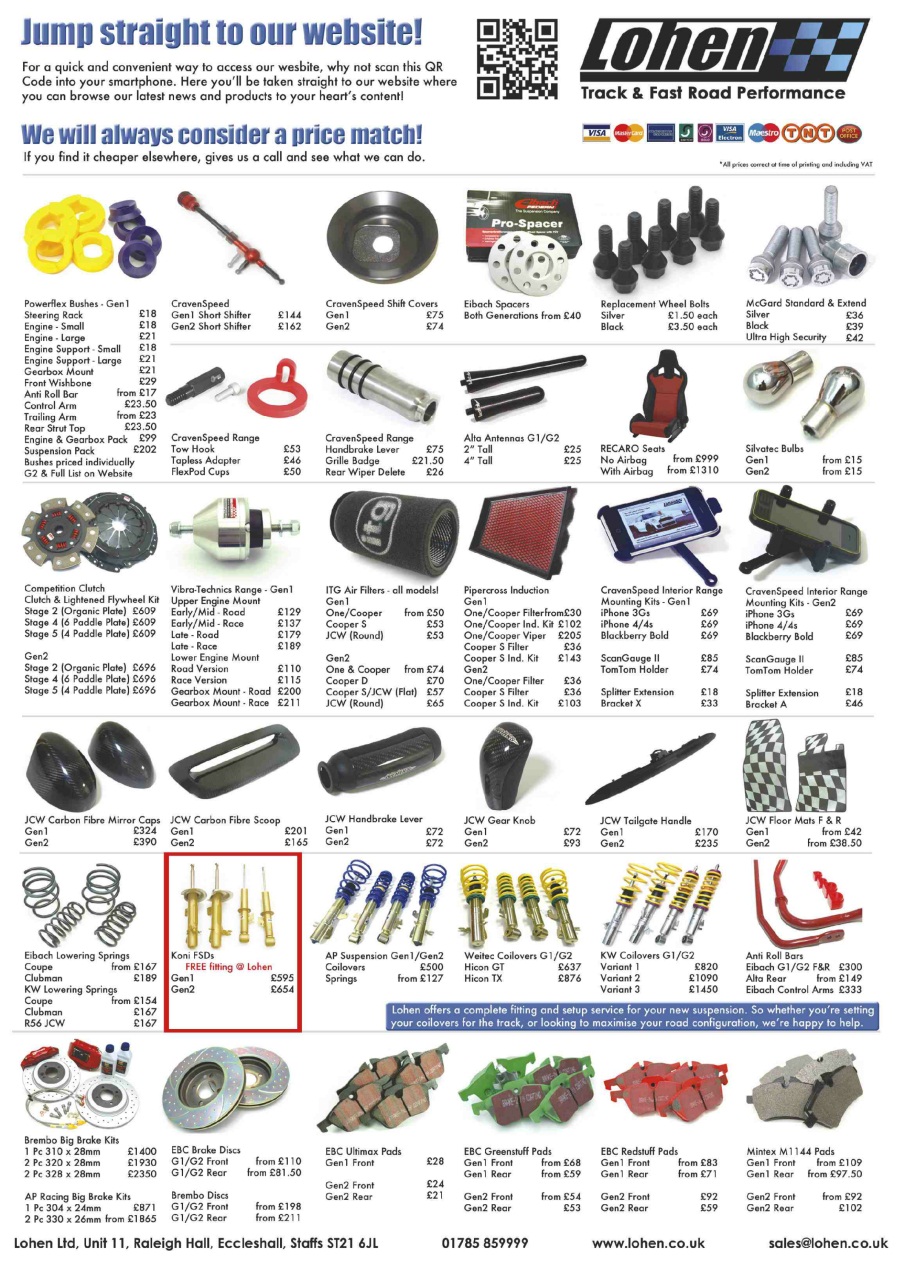 Performance Mini Preview Pages