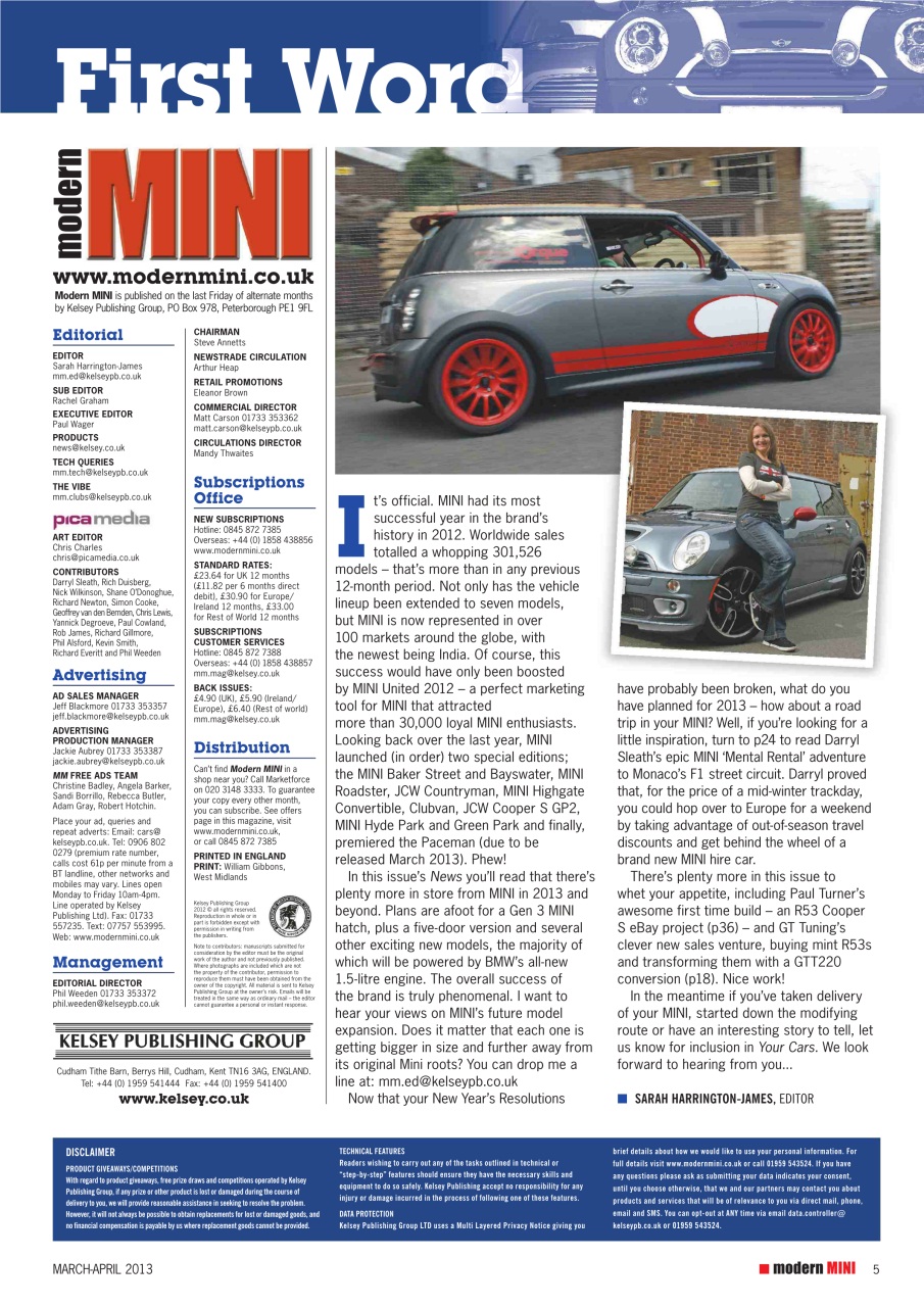 Performance Mini Preview Pages