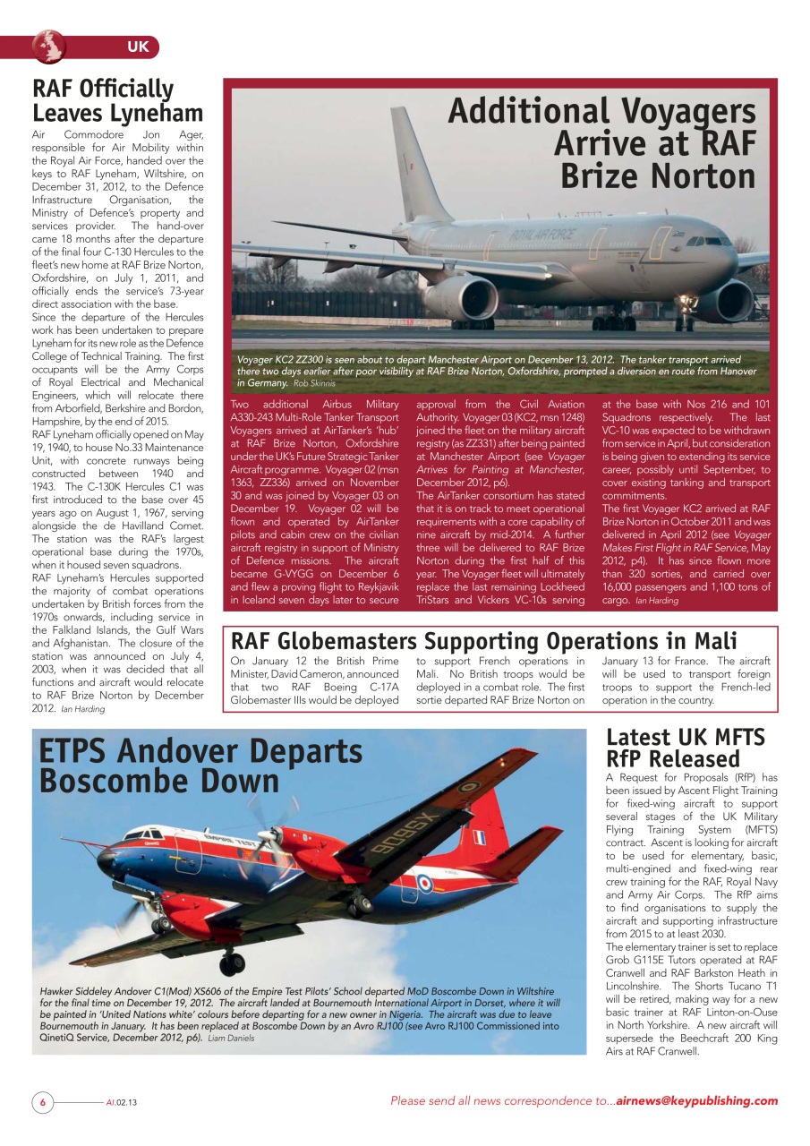 AIR International Preview Pages