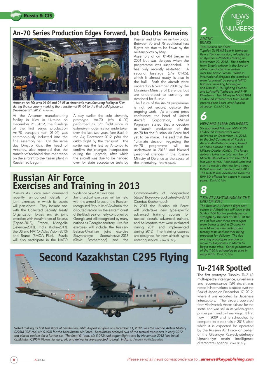 AIR International Preview Pages