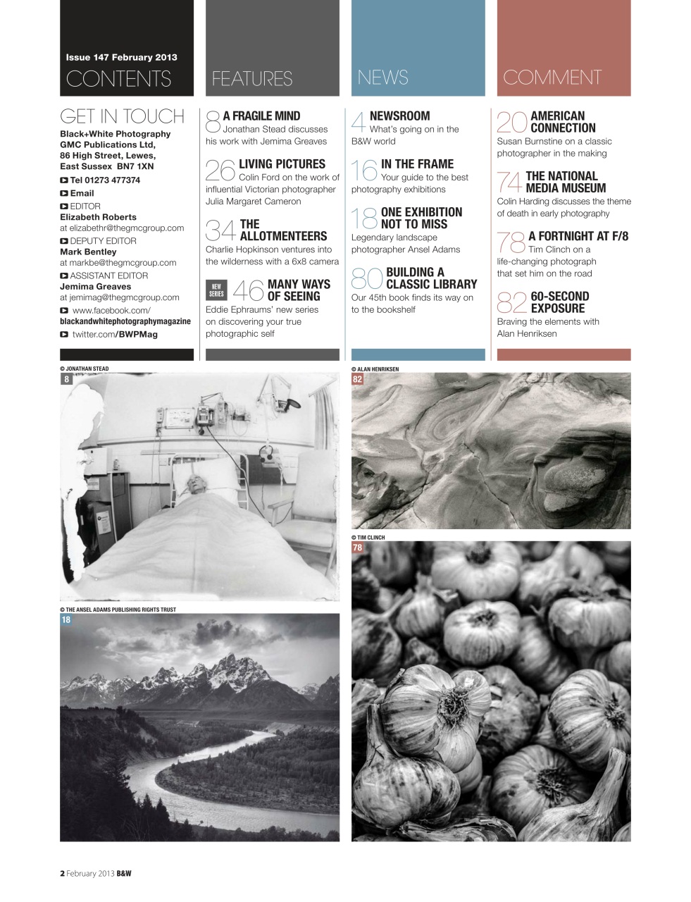 Black+White Photography Preview Pages