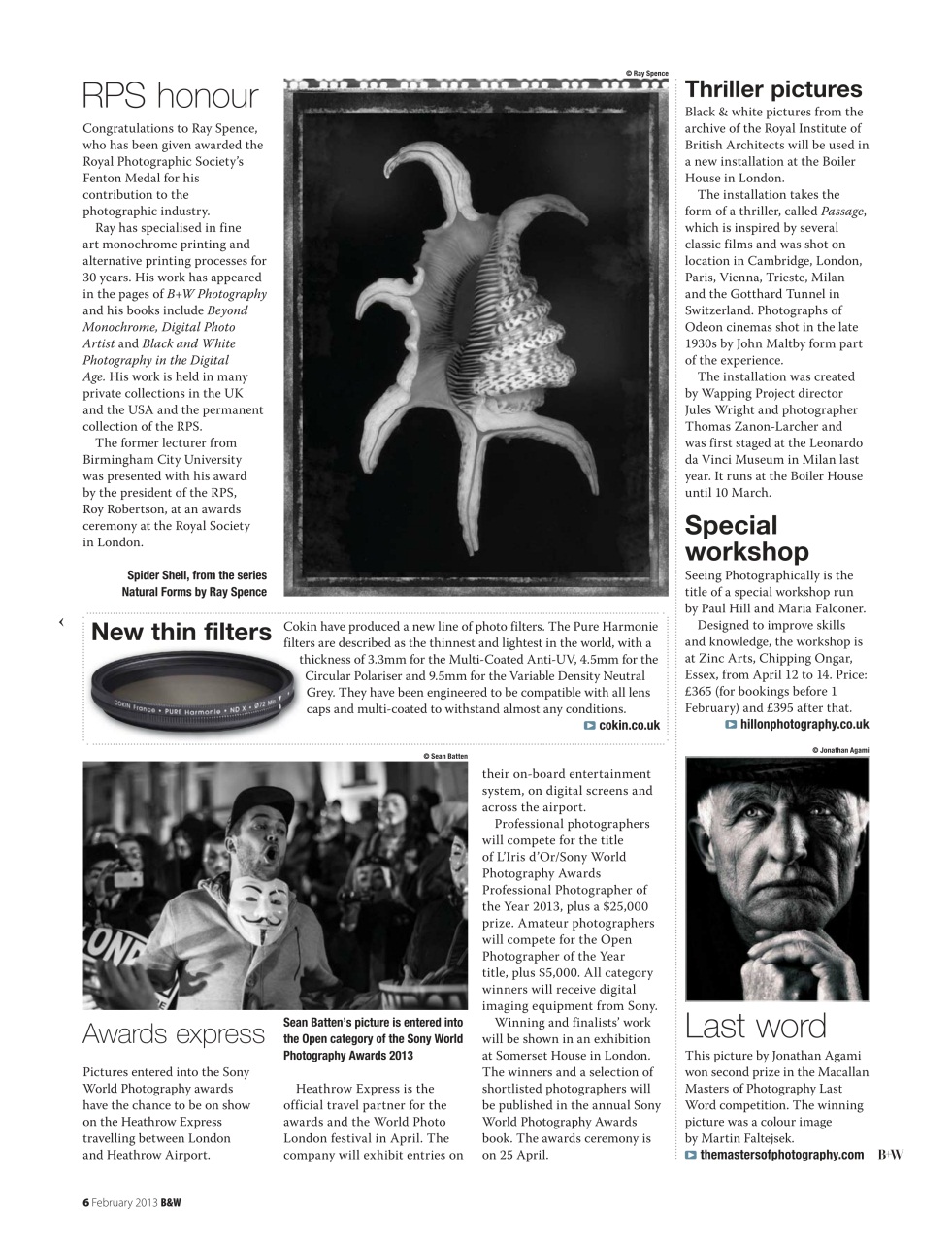 Black+White Photography Preview Pages