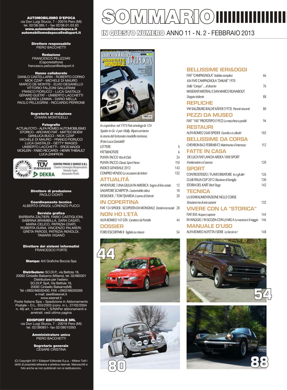 Automobilismo d'Epoca Preview Pages