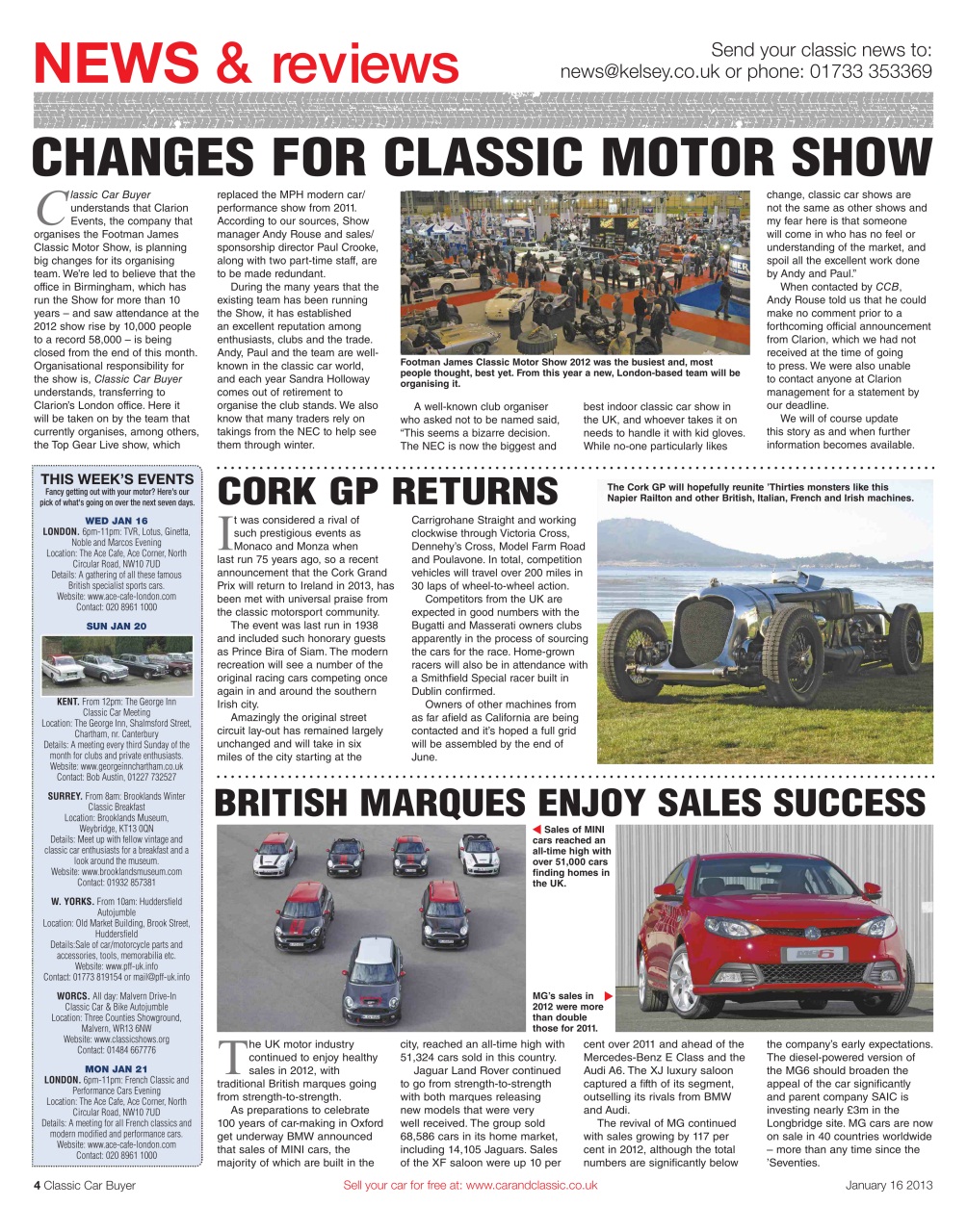 Classic Car Buyer Preview Pages