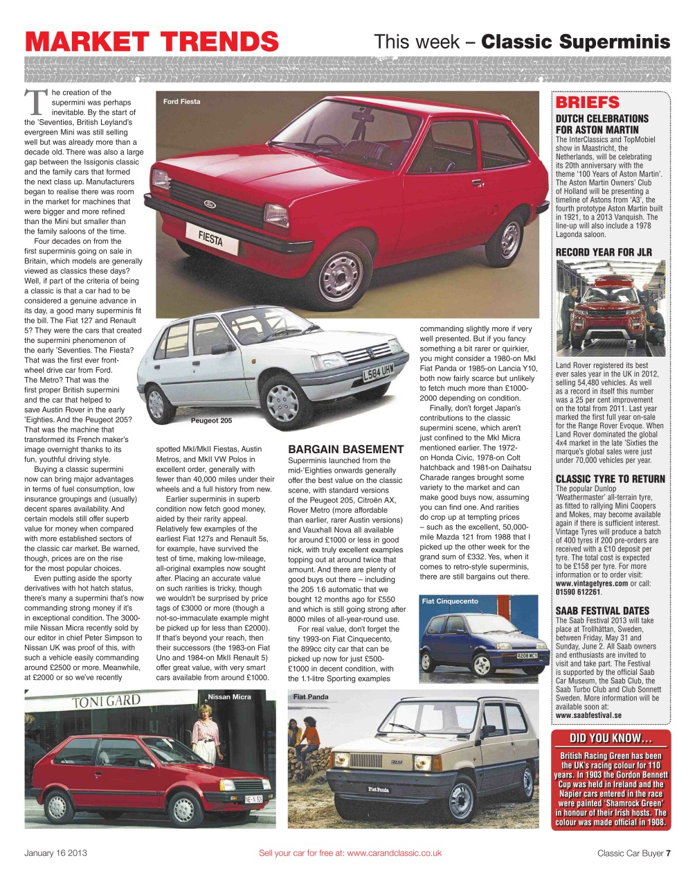 Classic Car Buyer Preview Pages