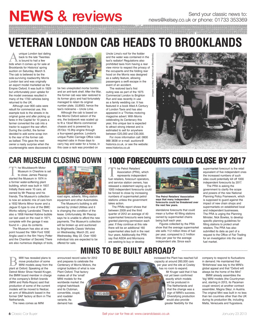 Classic Car Buyer Preview Pages
