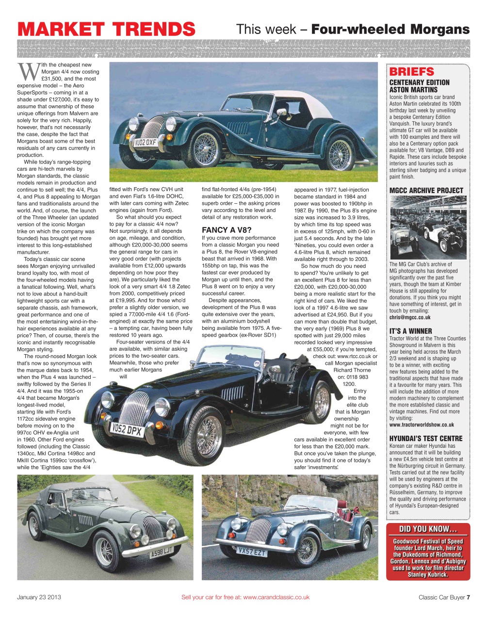 Classic Car Buyer Preview Pages