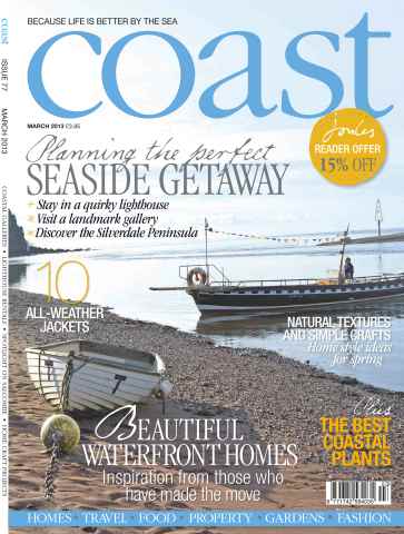 Coast issue Plan the perfect getaway Mar 13