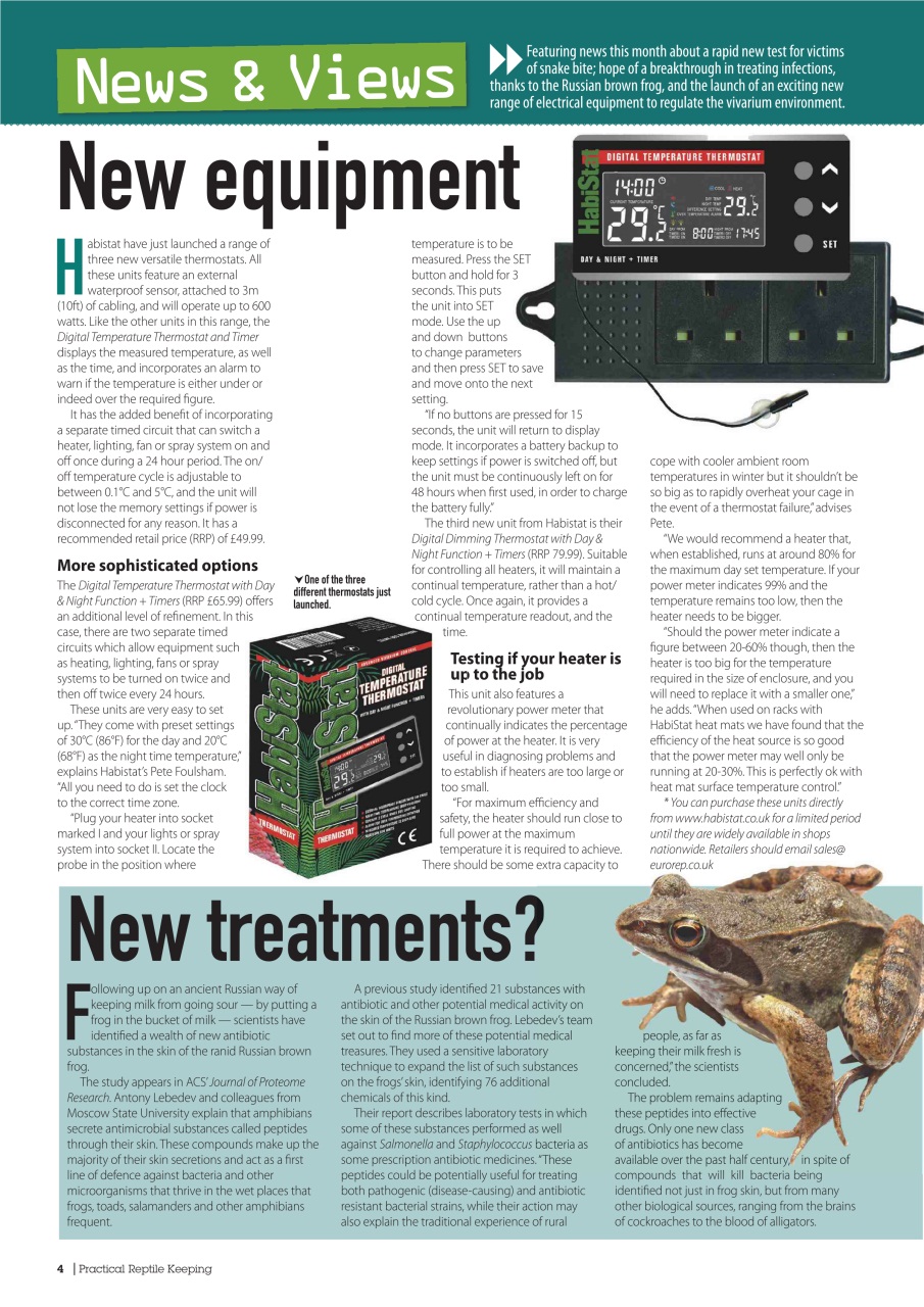 Practical Reptile Keeping Preview Pages