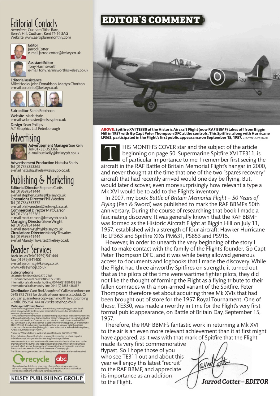 Aeroplane Preview Pages