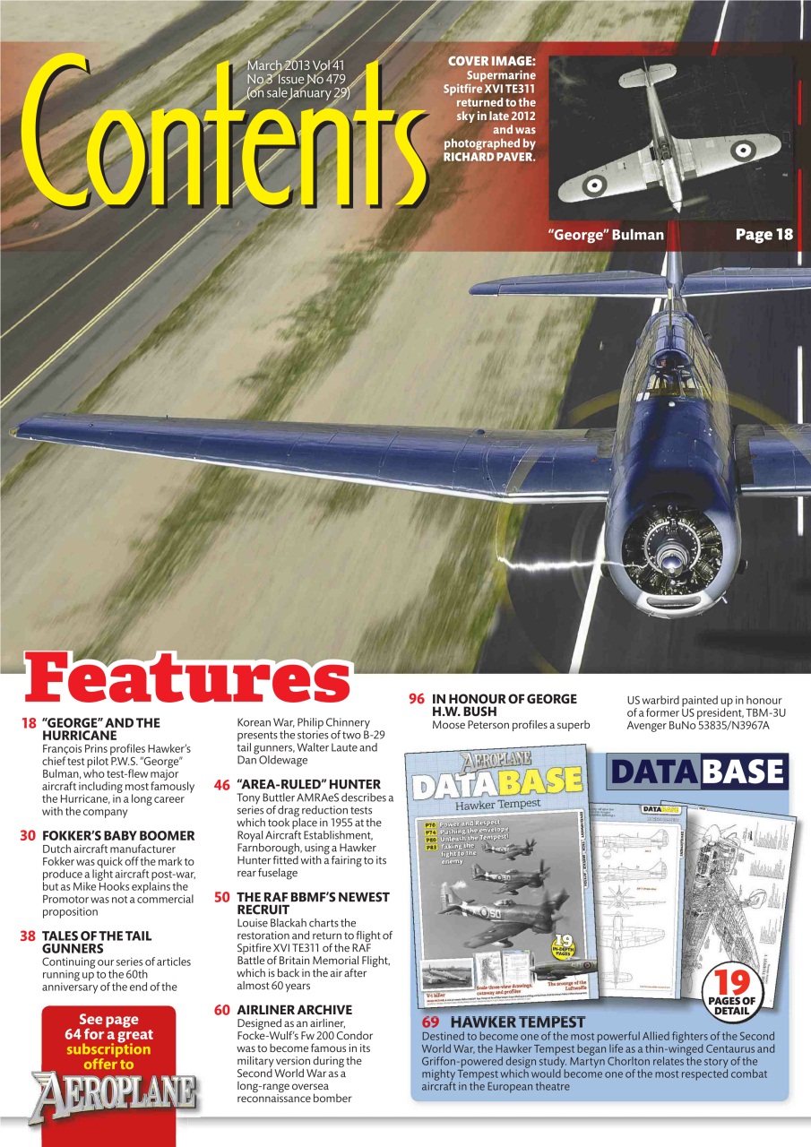 Aeroplane Preview Pages