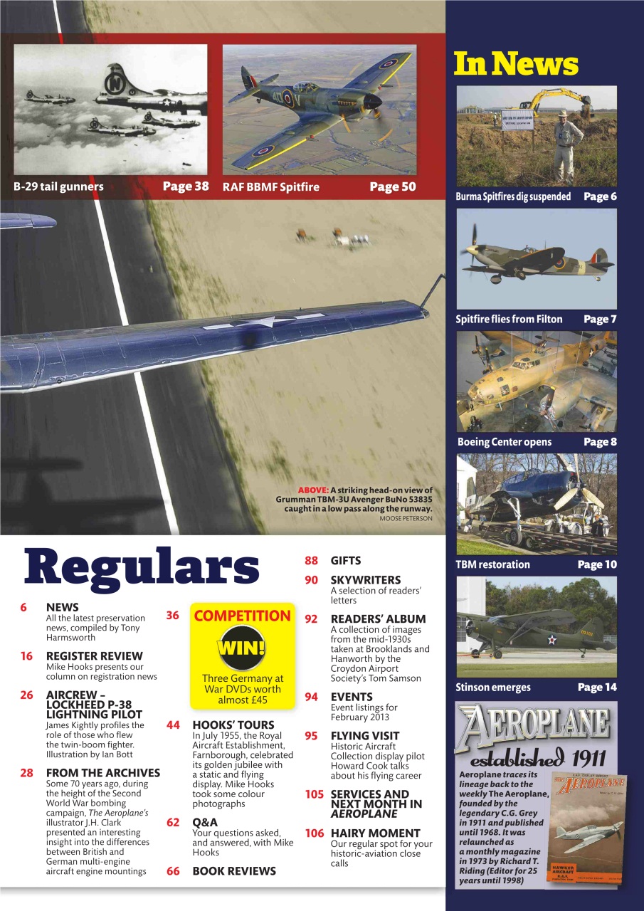 Aeroplane Preview Pages