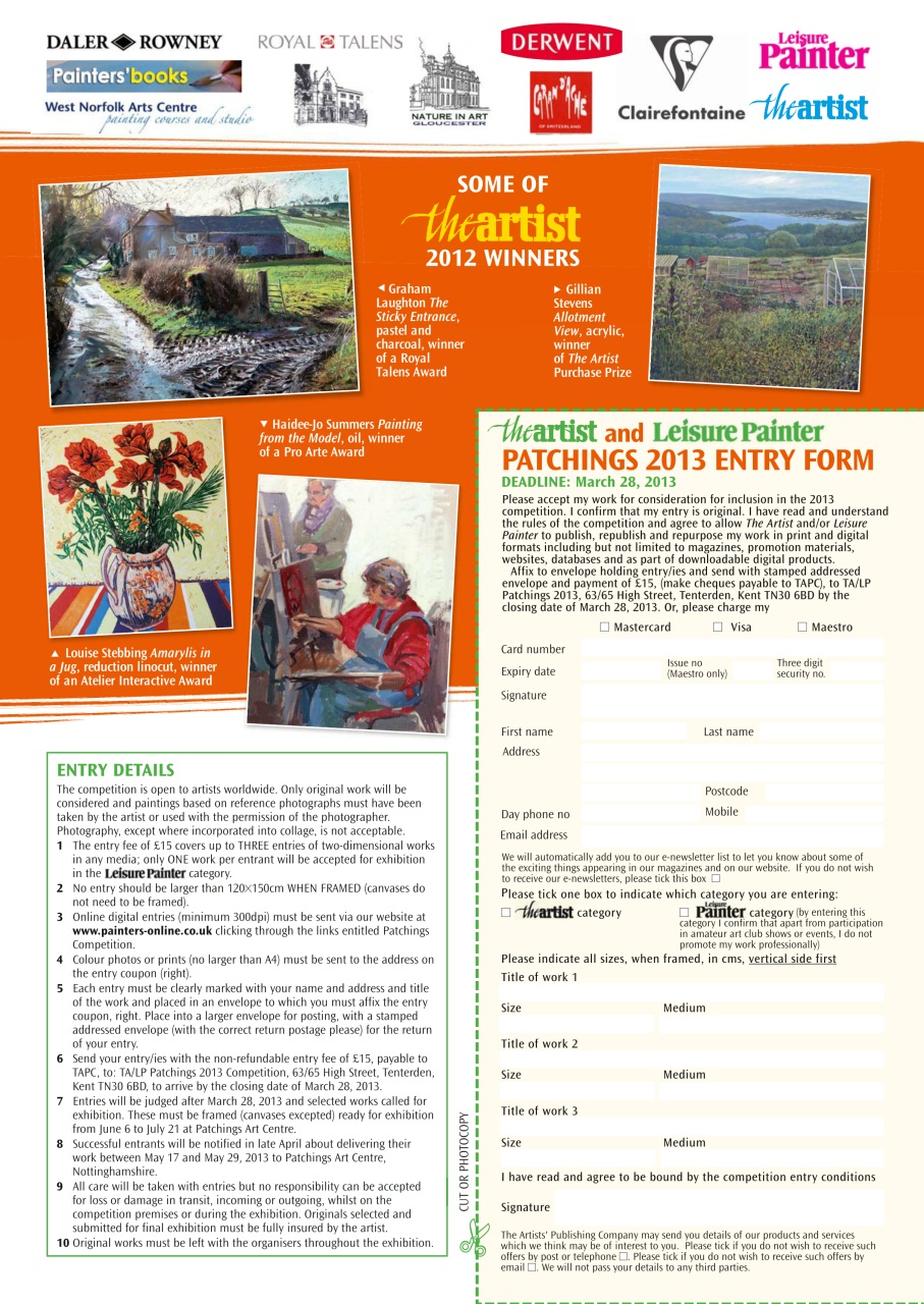 The Artist Preview Pages