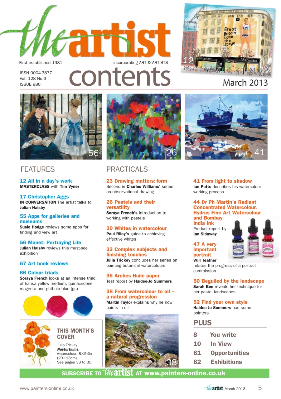 The Artist Preview Pages