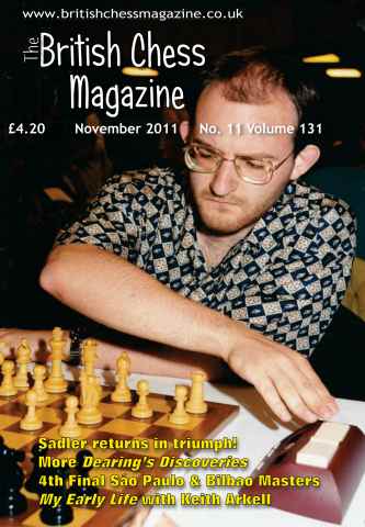 British Chess Magazine issue November 2011