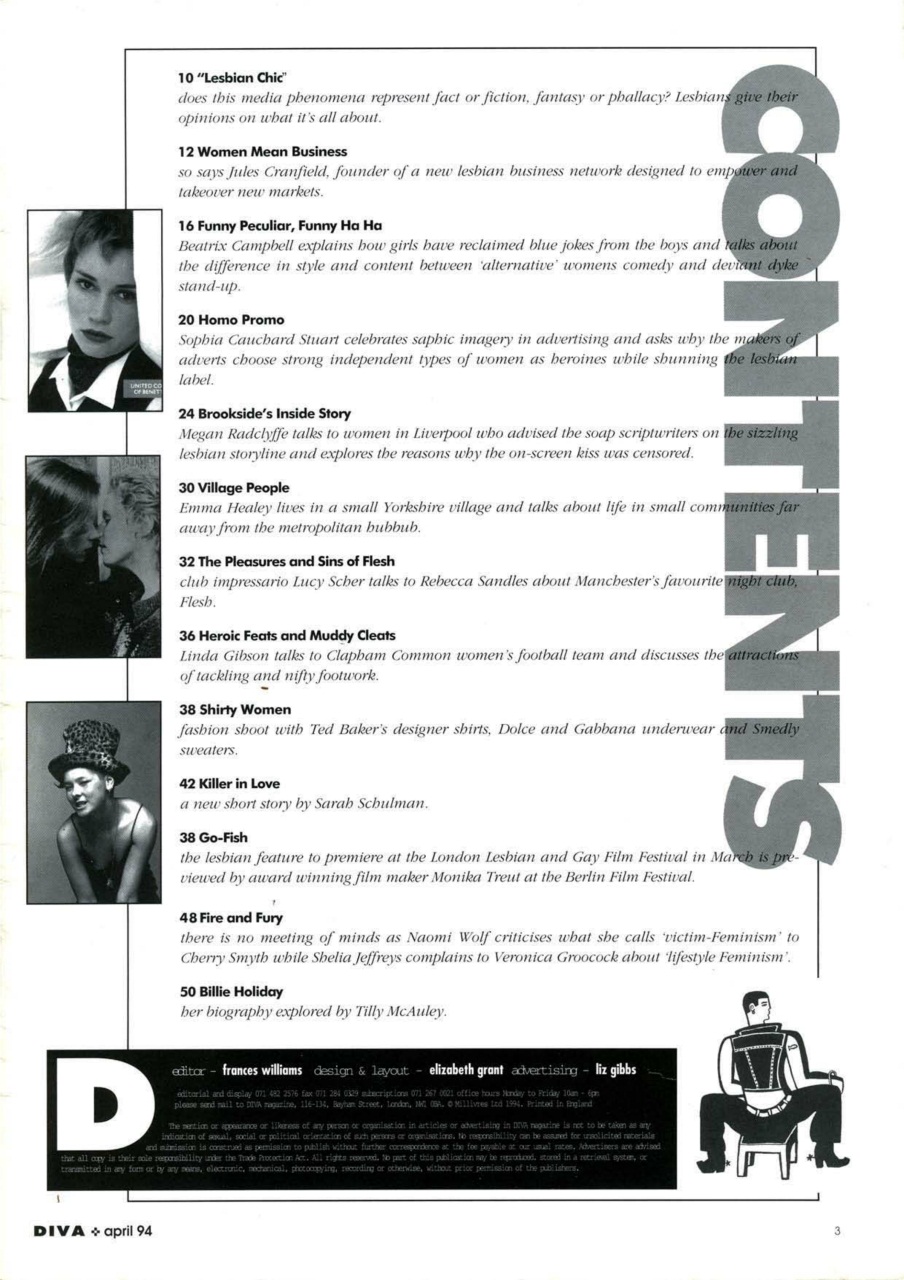 DIVA Magazine Preview Pages