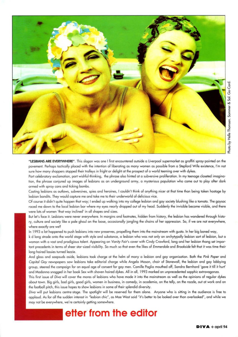 DIVA Magazine Preview Pages