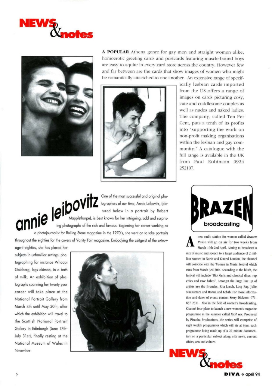 DIVA Magazine Preview Pages