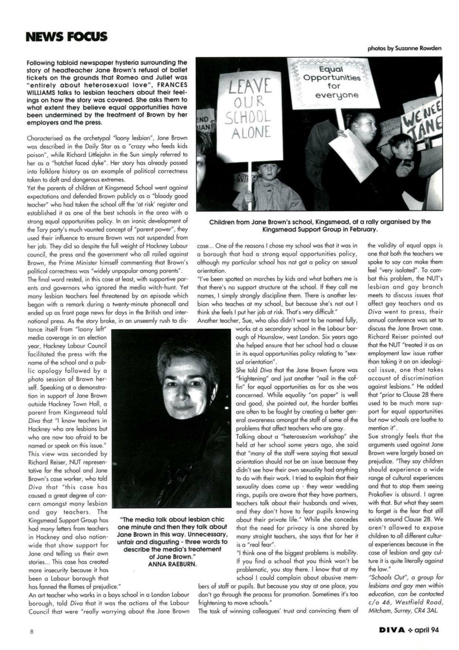 DIVA Magazine Preview Pages