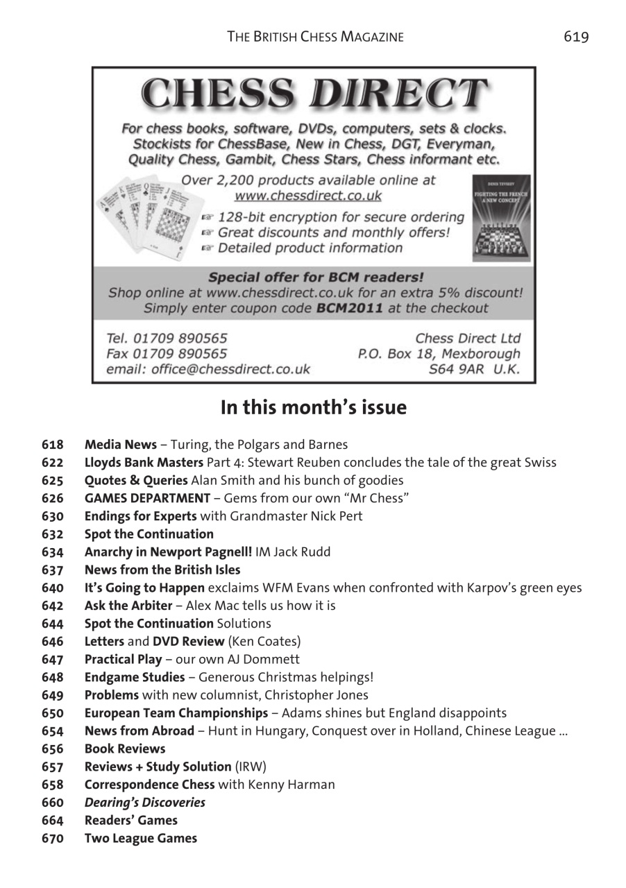 British Chess Magazine Preview Pages