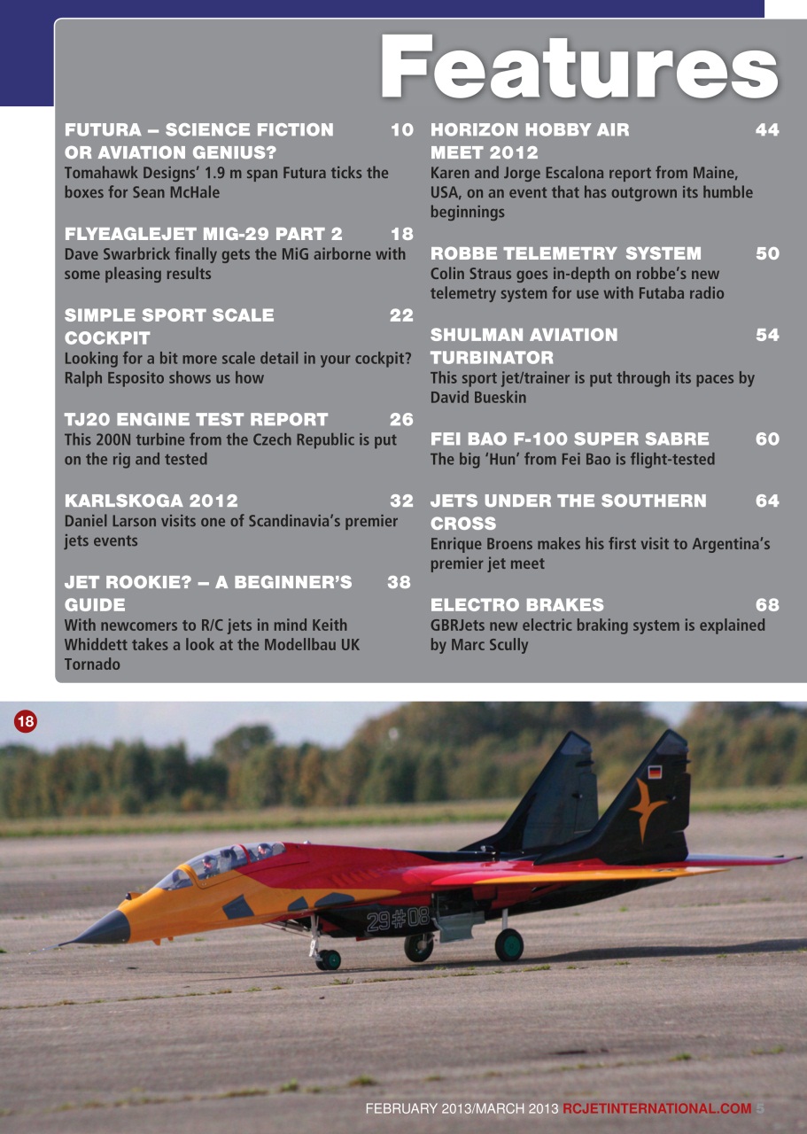RC Jet International Preview Pages