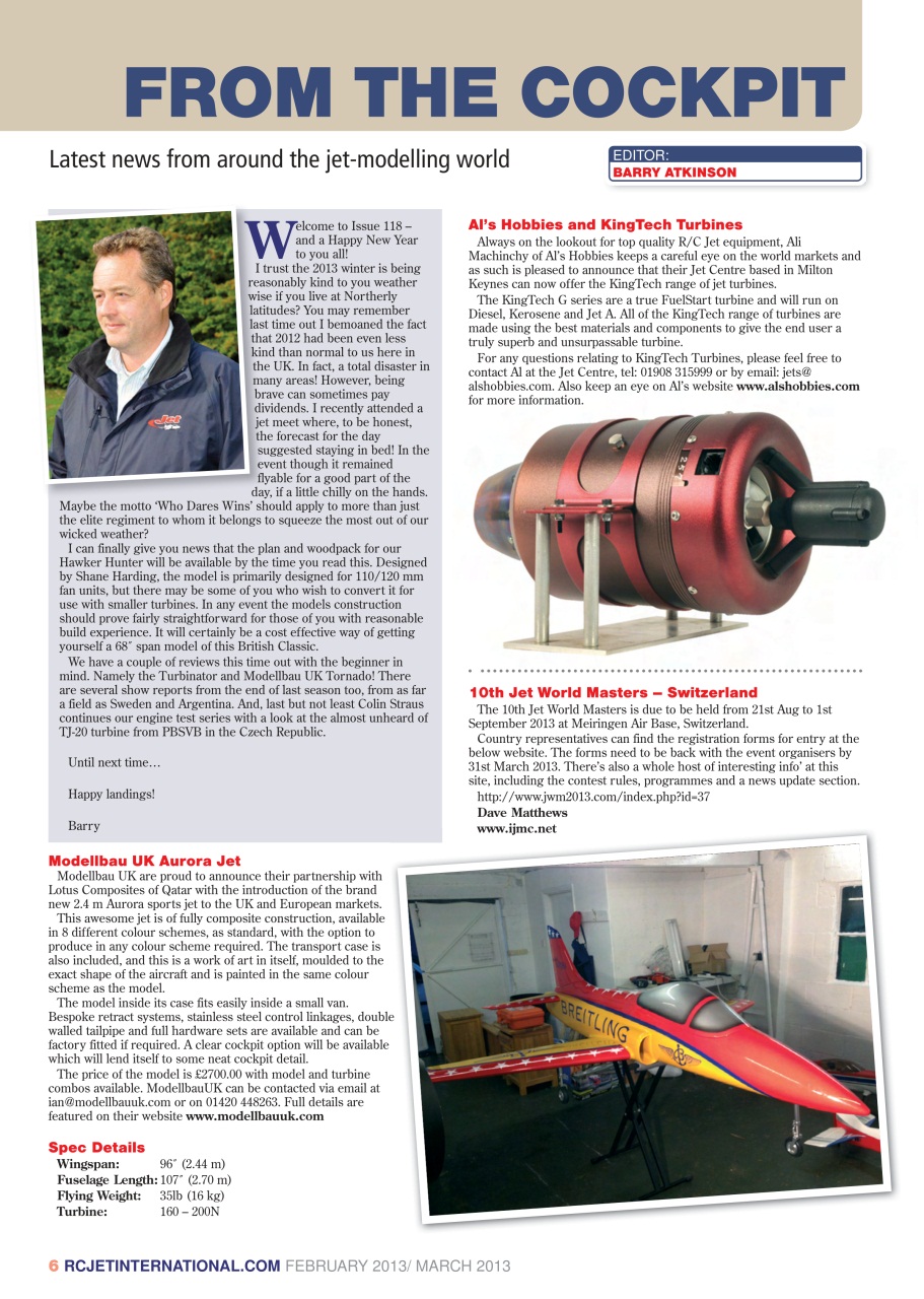 RC Jet International Preview Pages