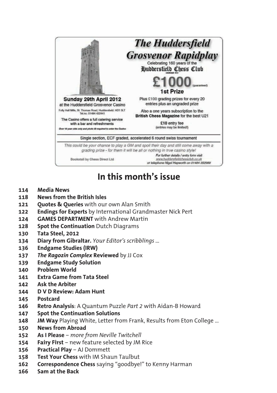 British Chess Magazine Preview Pages