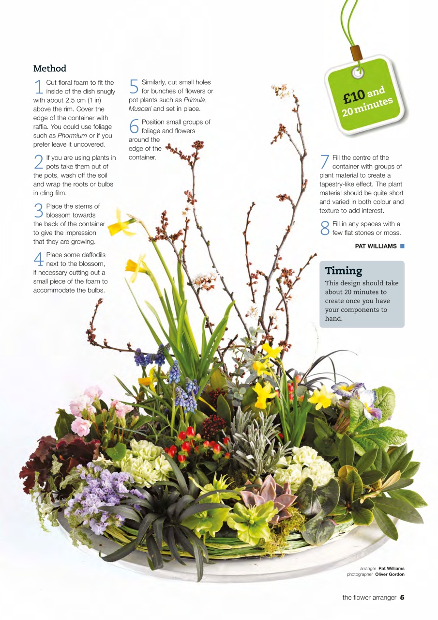 The Flower Arranger Preview Pages