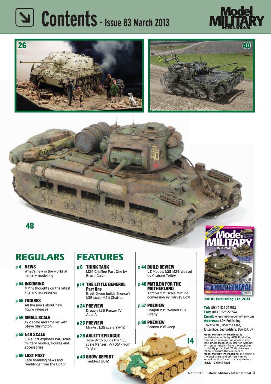 Model Military International Preview Pages