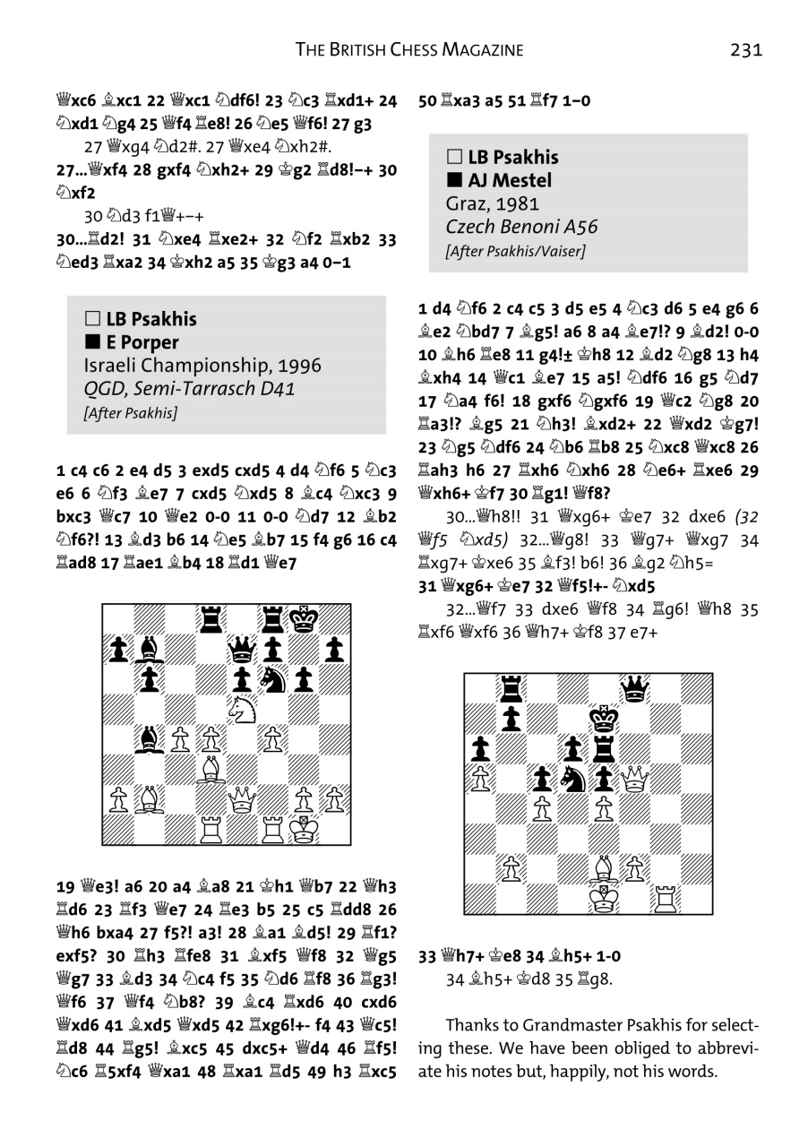 British Chess Magazine Preview Pages