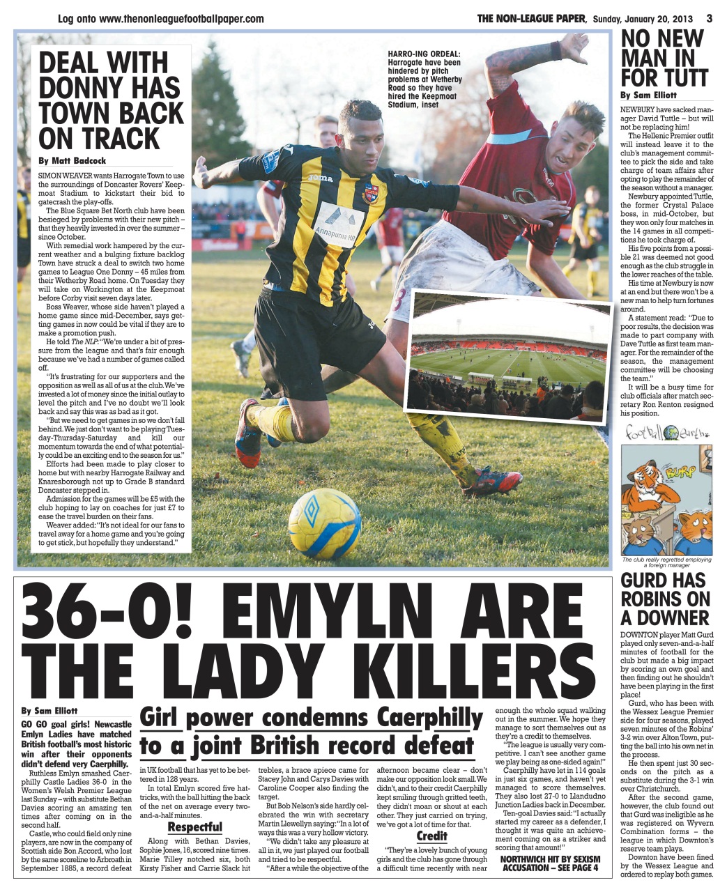 The Non-League Football Paper Preview Pages
