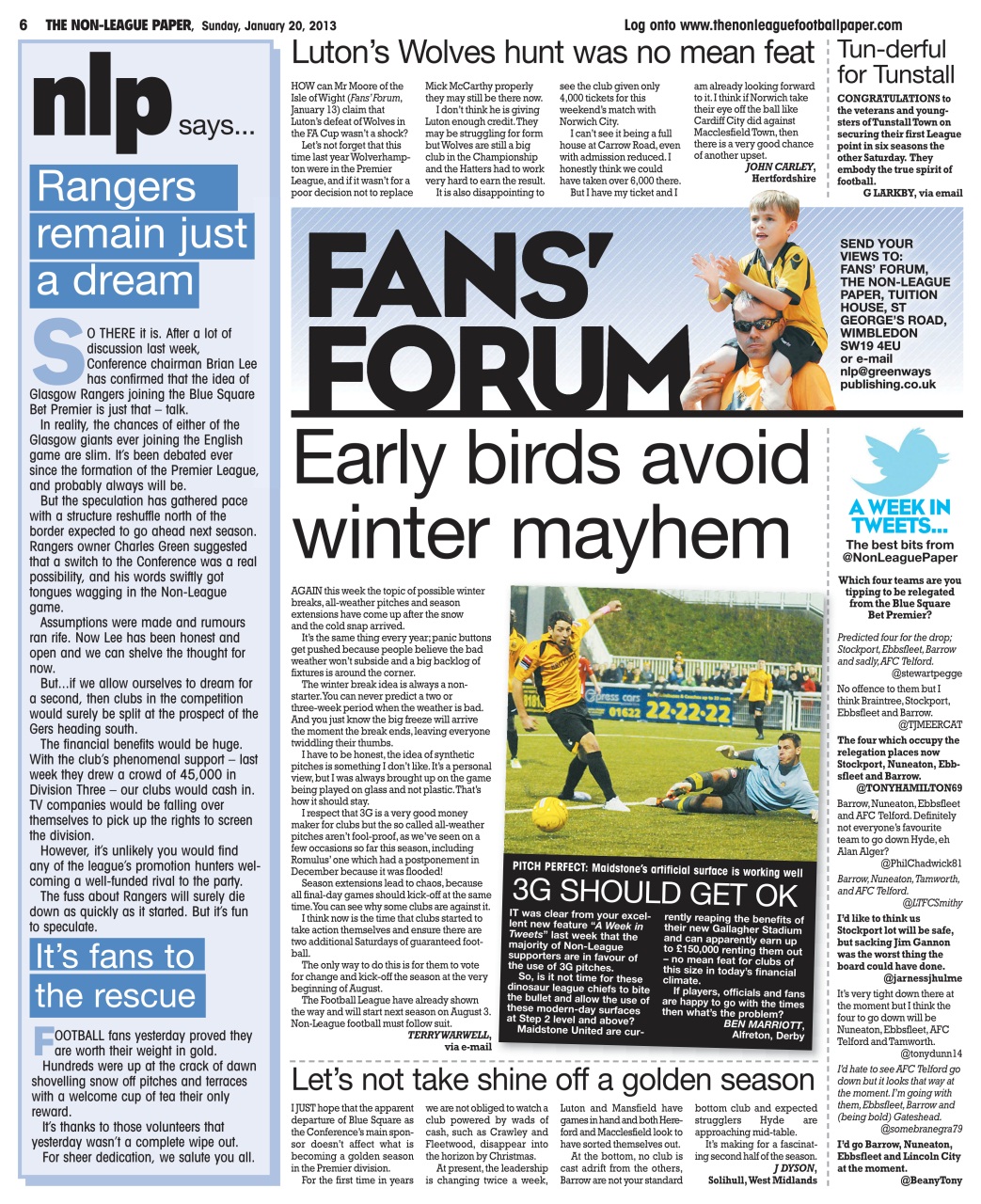 The Non-League Football Paper Preview Pages