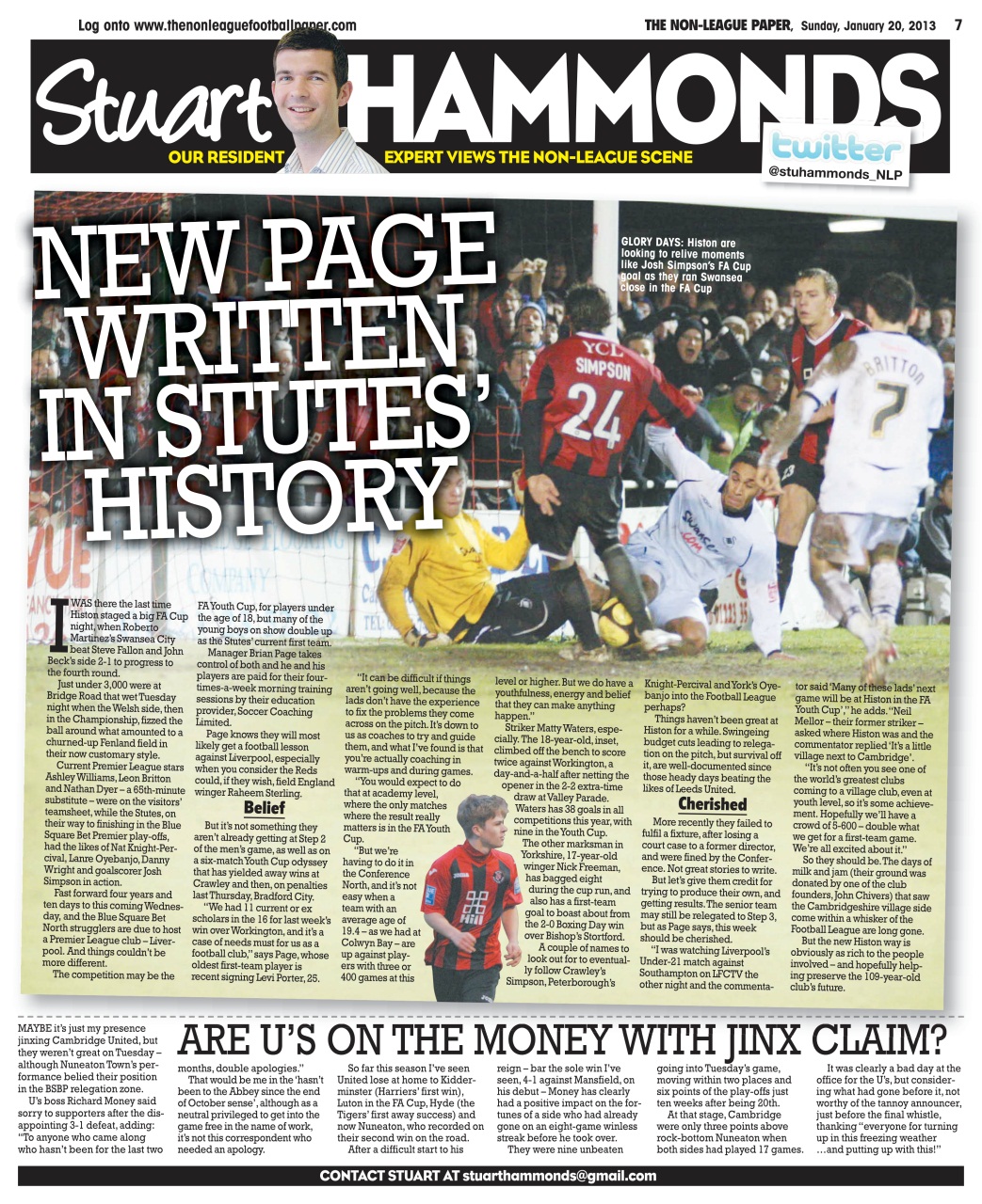 The Non-League Football Paper Preview Pages