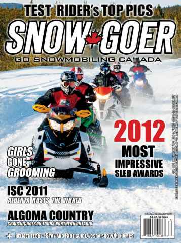 Snow Goer Canada issue Fall 2011