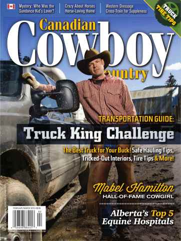 Canadian Cowboy Country issue February-March 2013