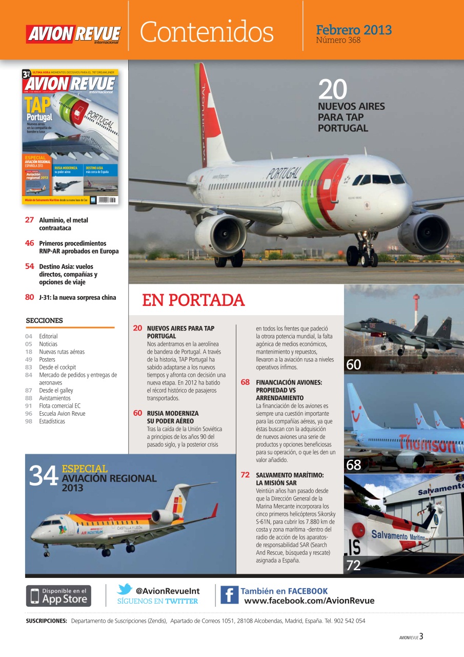 Avion Revue Internacional Preview Pages