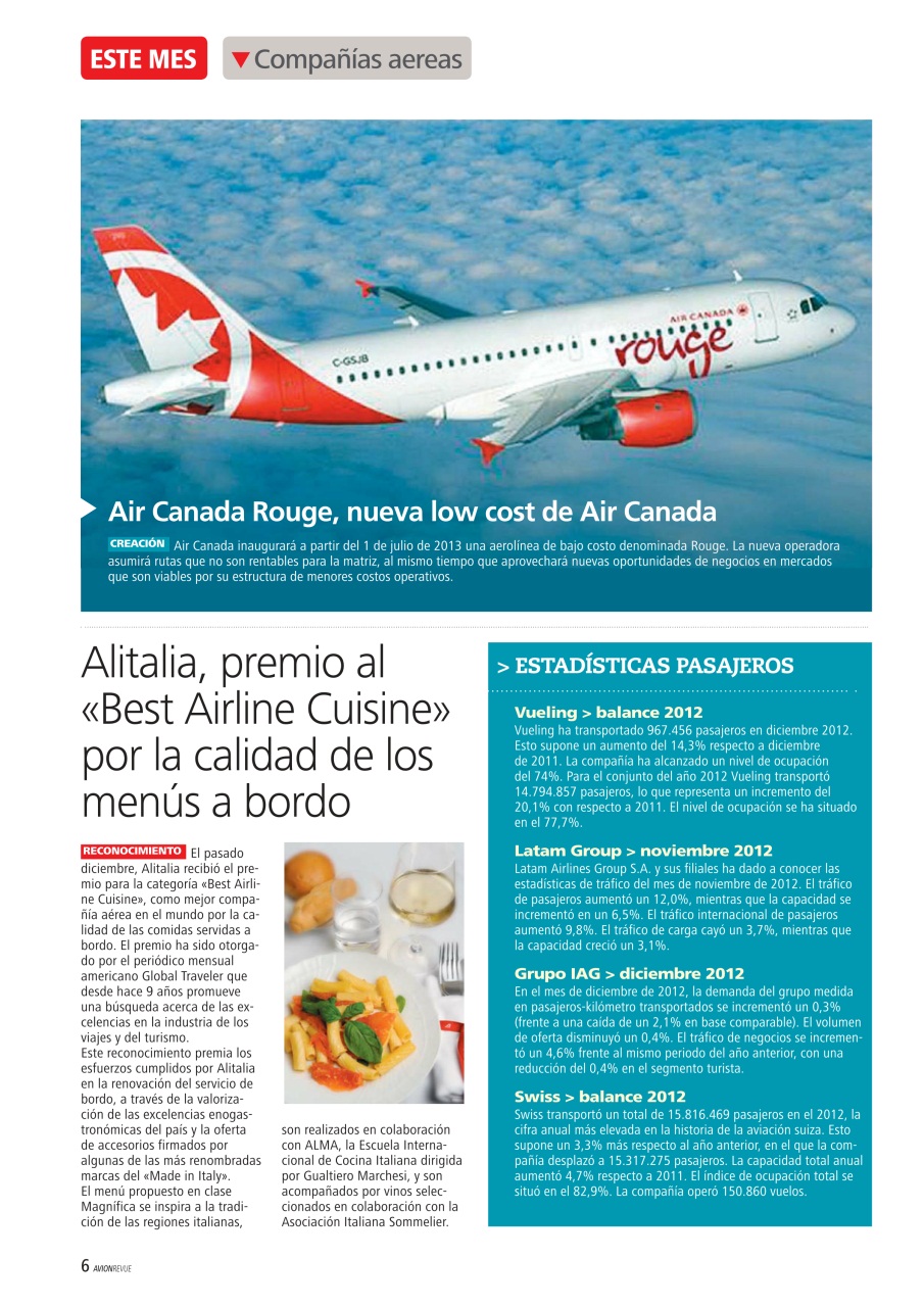 Avion Revue Internacional Preview Pages