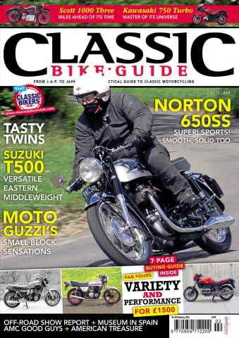 Classic Bike Guide issue February 2013