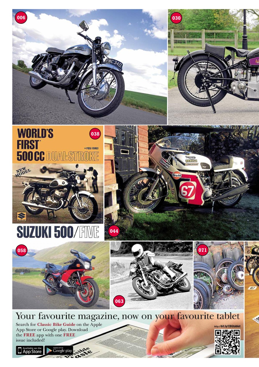 Classic Bike Guide Preview Pages