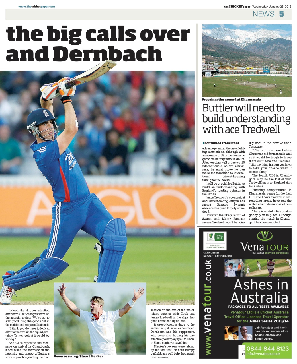 The Cricket Paper Preview Pages