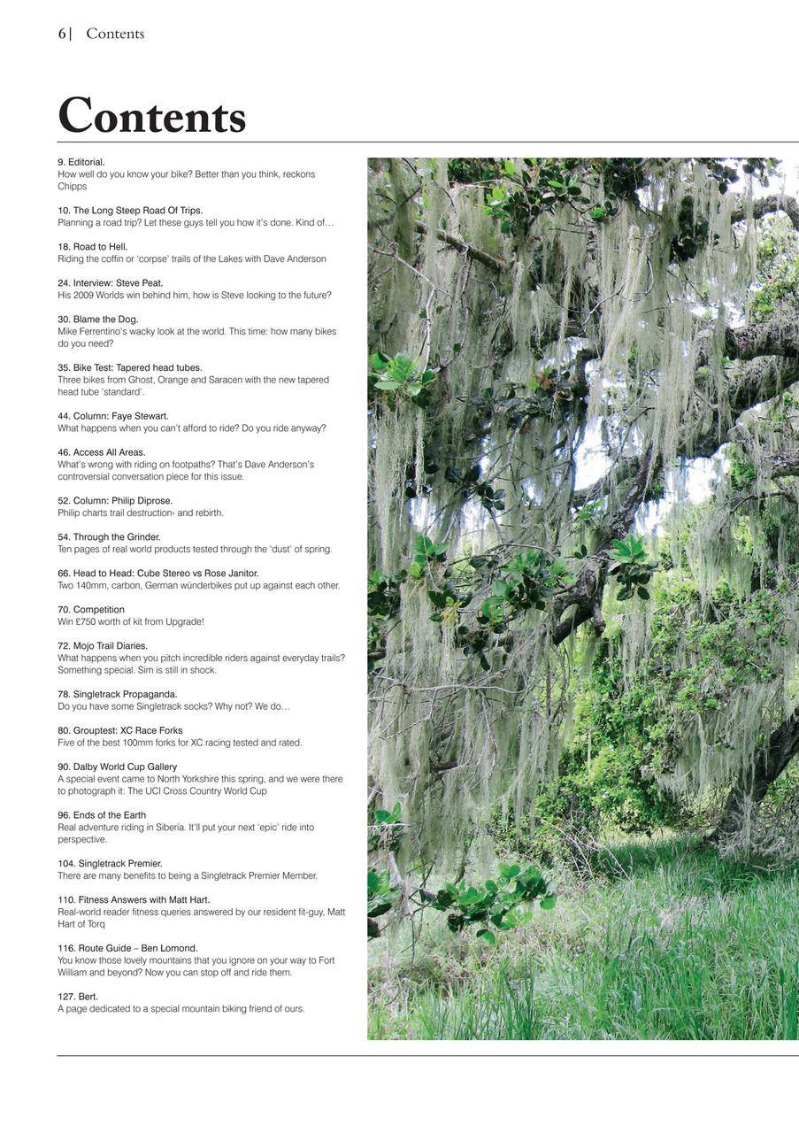 Singletrack Preview Pages