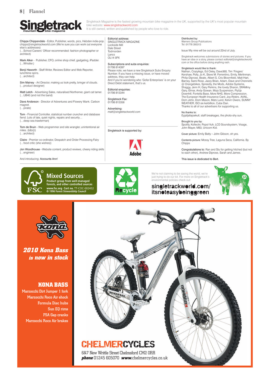 Singletrack Preview Pages