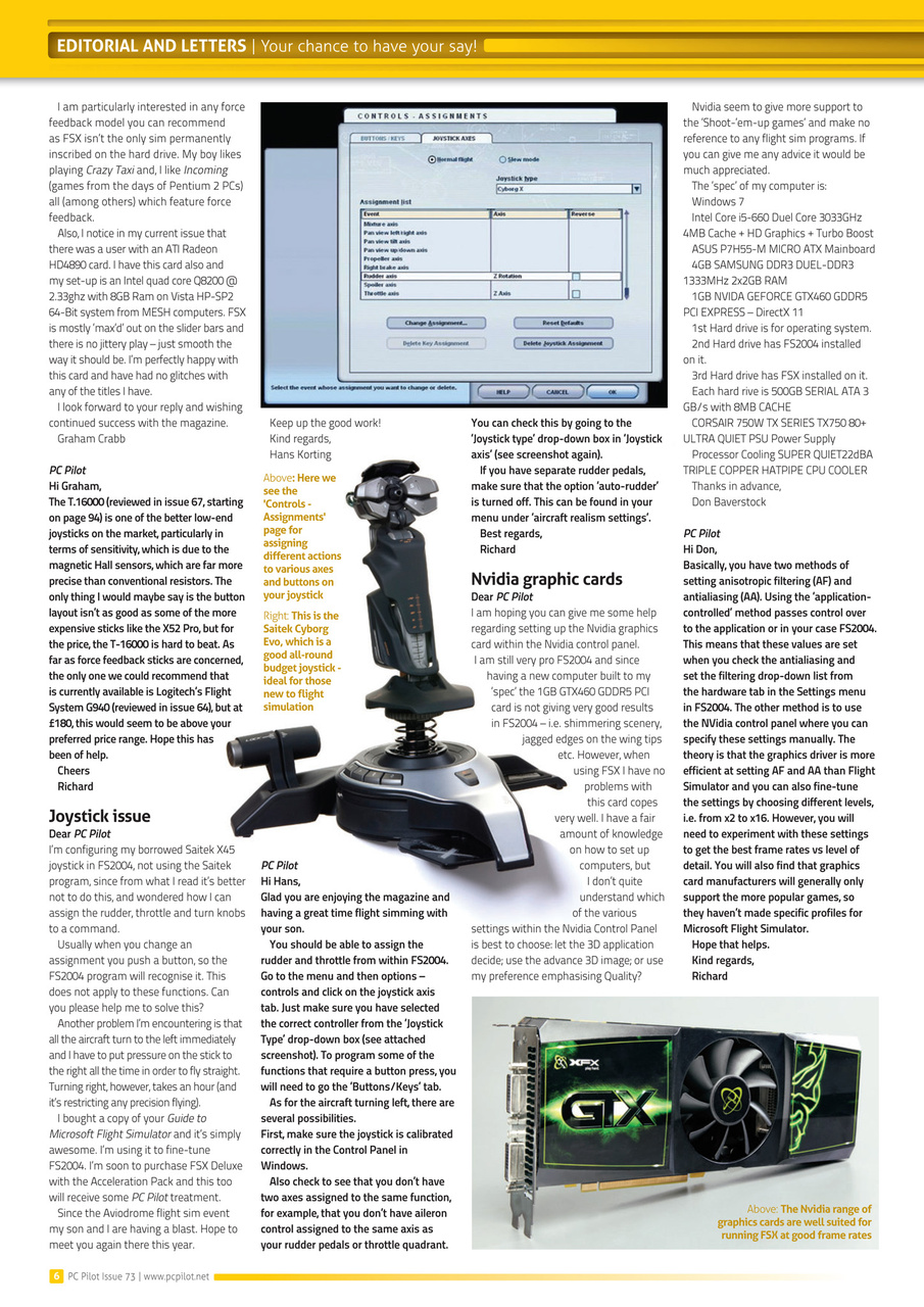 PC Pilot Preview Pages