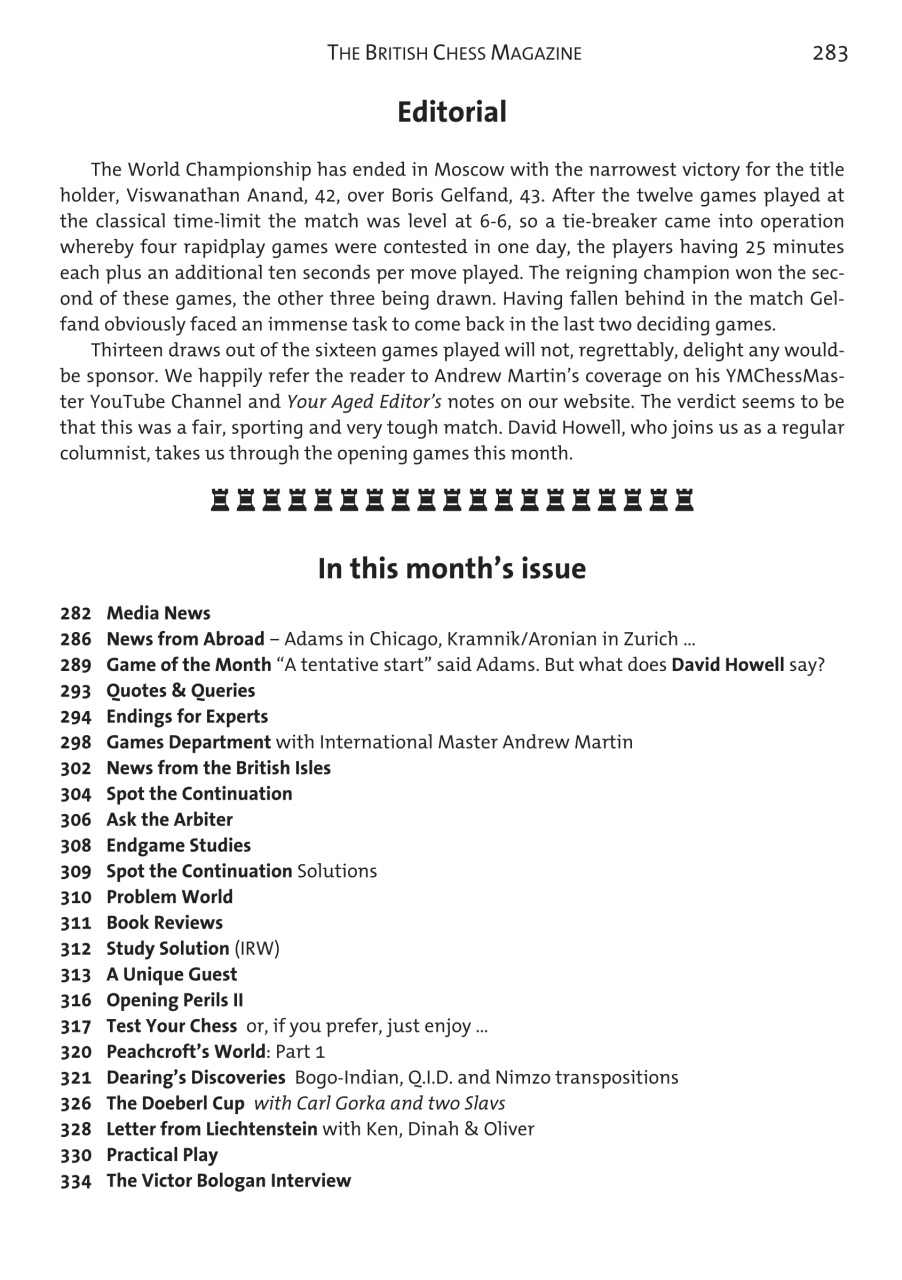 British Chess Magazine Preview Pages