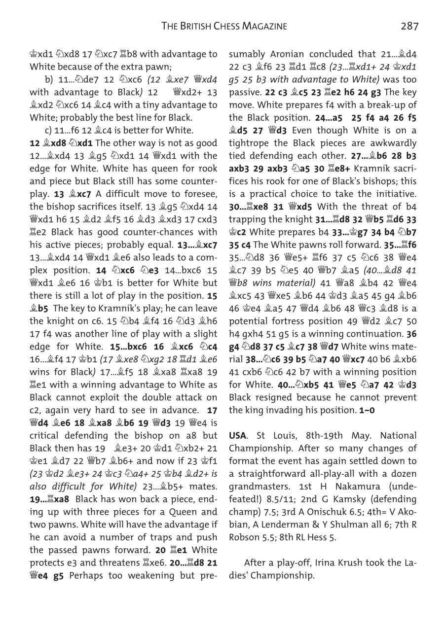 British Chess Magazine Preview Pages