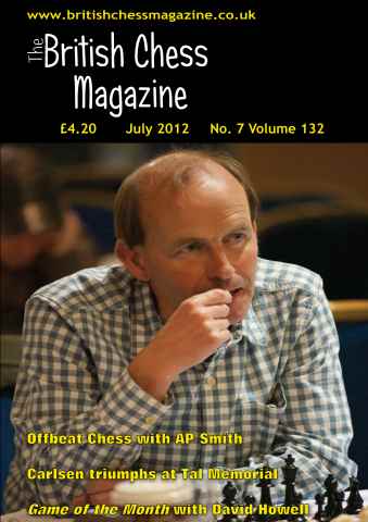 British Chess Magazine issue July 2012