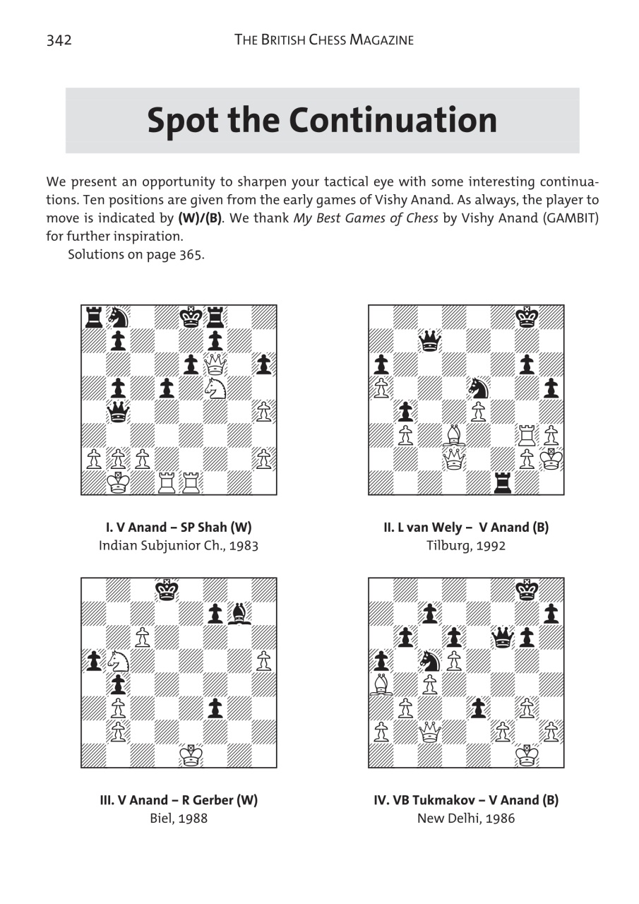 British Chess Magazine Preview Pages