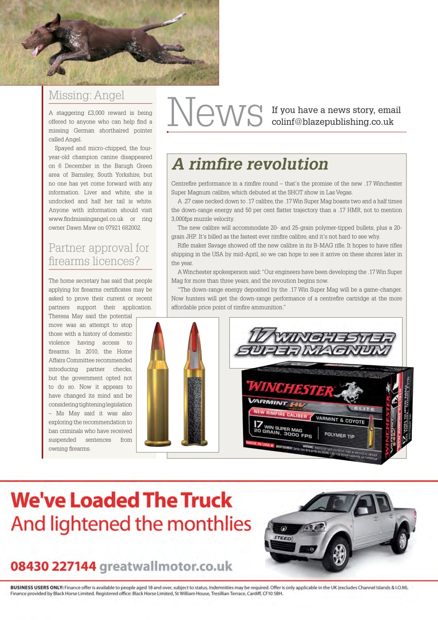 Sporting Rifle Preview Pages