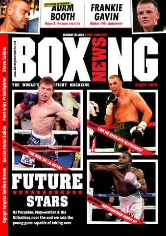 Boxing News issue 24th January 2013