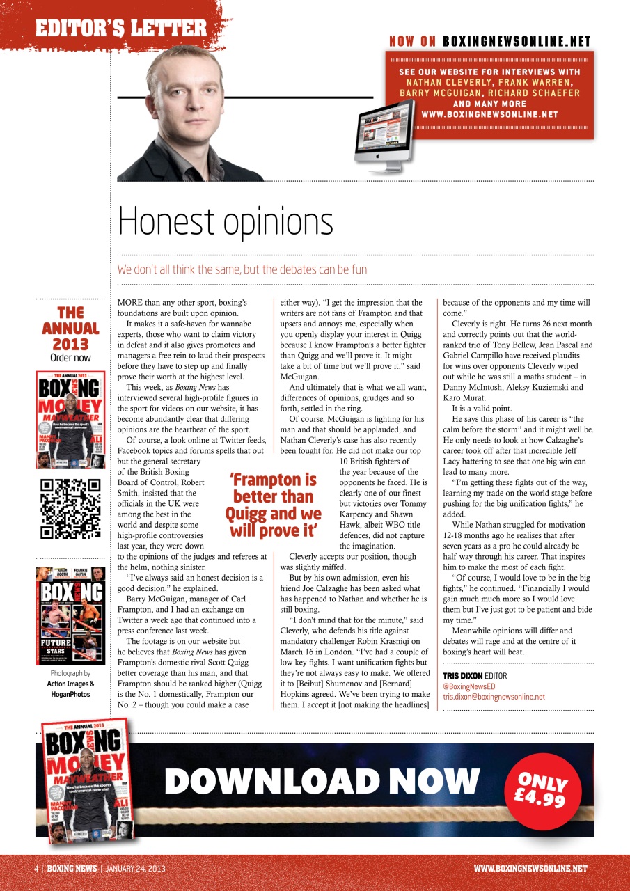 Boxing News Preview Pages